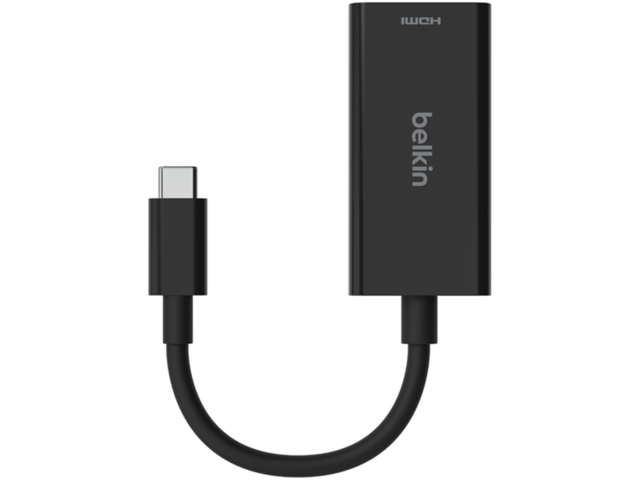 Кабели и Адаптери Belkin CONNECT USB-C към HDMI 2.1 адаптер (съвместим с 8K, 4K, HDR) - черен