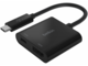 Кабели и Адаптери Belkin USB-C към HDMI + адаптер за зареждане (60W PD) - черен