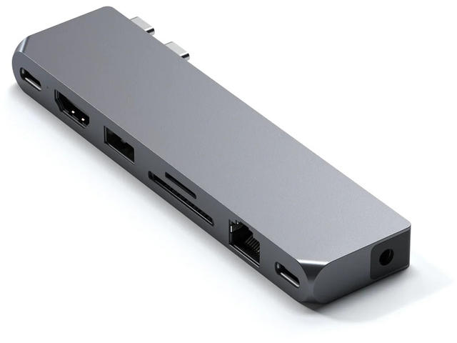 USB Хъб Satechi Pro Hub Max Space Grey