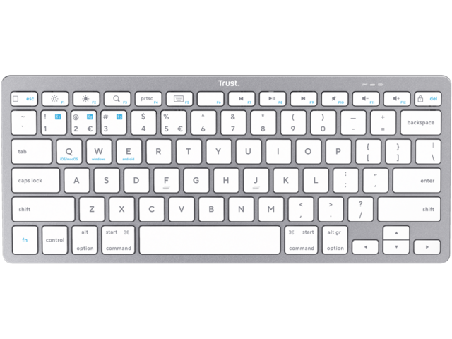 Клавиатури TRUST Basics Bluetooth Keyboard US