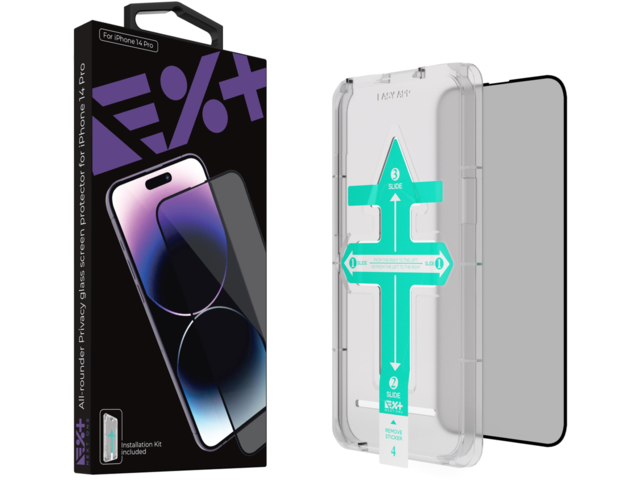 Защитно фолио Next One All-Rounder Privacy Glass Screen Protector For iPhone 14 Pro