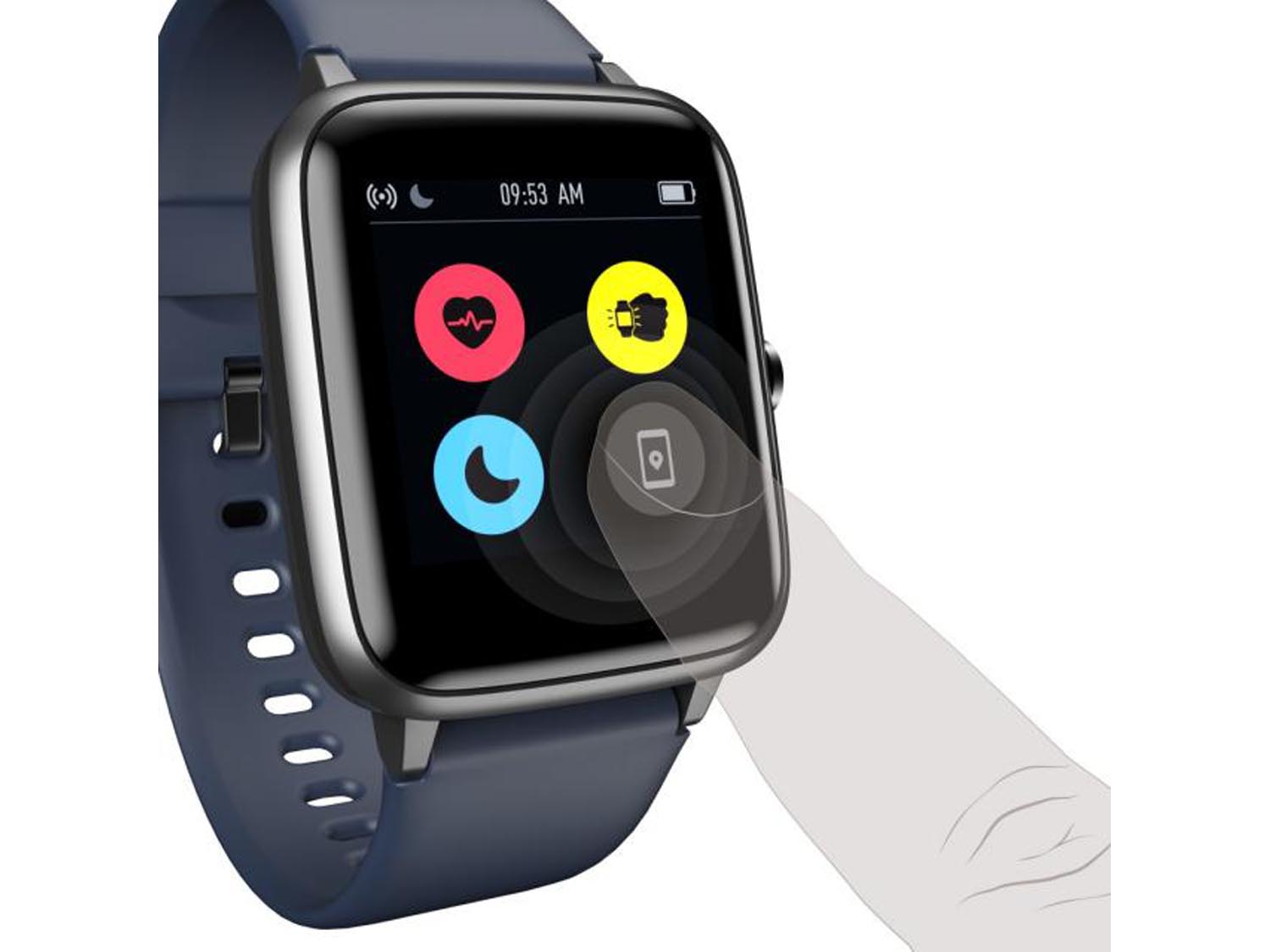 Hama Fitwatch Hama Fit Watch 4900 Black | Laptop.bg - Технологията с теб