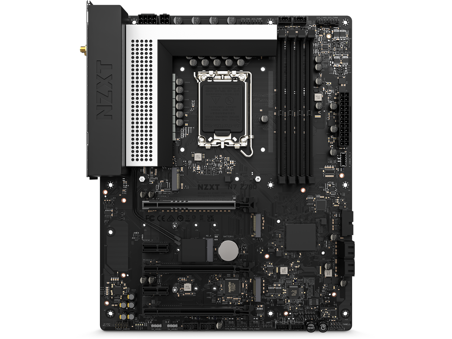 NZXT N7 Z790 White | Laptop.bg - Технологията с теб