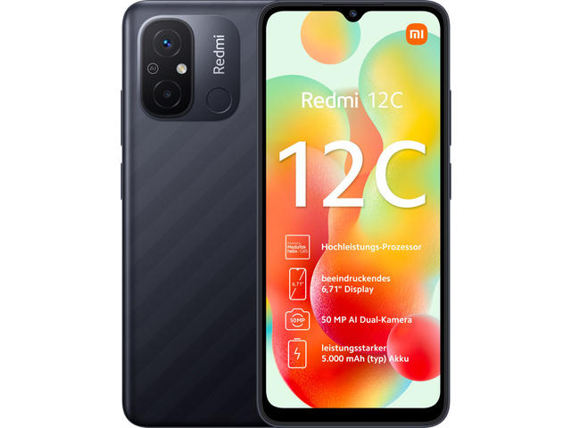 Смартфони Xiaomi Redmi 12C 4GB/128GB, Graphite Gray