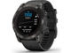 Смарт часовници Garmin fenix 7X Pro Sapphire Solar Edition - Carbon Grey DLC Titanium с Black каишка