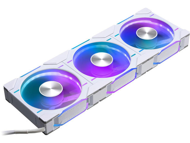 Вентилатори Phanteks D30 PWM Reverse Airflow D-RGB White Triple Pack