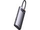 USB Хъб Baseus Metal Gleam Series 7-в-1 Мултифункционален Type-C Хъб