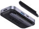 USB Хъб Baseus PadJoy 6-портов адаптер Type-C HUB Dark gray
