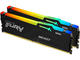 Оперативна памет 16GB (2x8GB) DDR5 5200 MT/s Kingston FURY BEAST RGB CL36