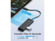 USB Хъб Orico Type-C PAPW4A-C3-015, черен