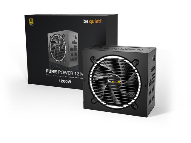 Захранвания за компютри be Quiet! Pure Power 12 M 1200W ATX 3.0 PCIE5