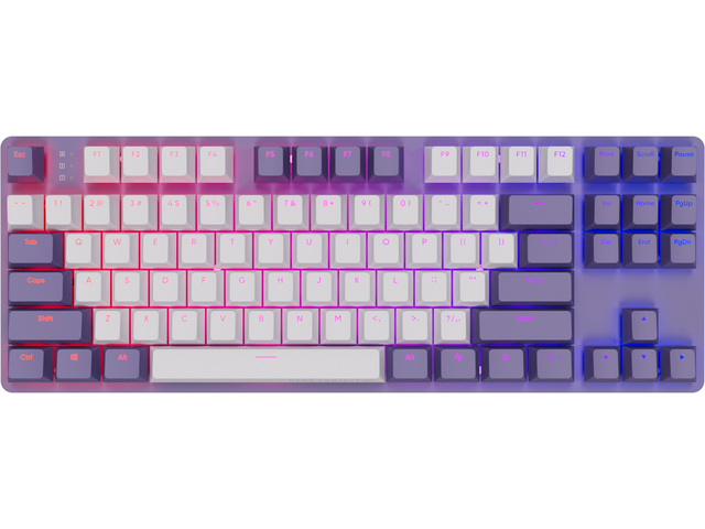 Клавиатури Dark project KD87A Violet - G3MS Sapphire Switches