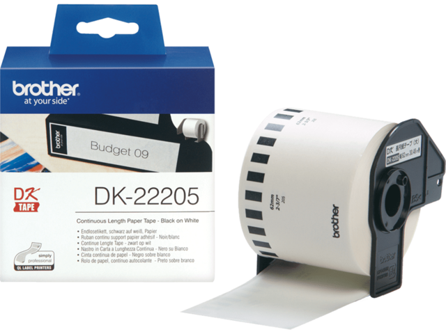 Хартия Brother DK-22205 Continuous Length Paper Tape