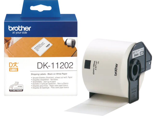 Хартия Brother DK-11202 Shipping Labels