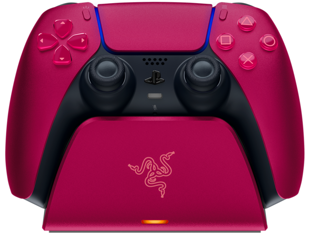 Аксесоари за конзоли Razer Quick Charging Stand for PS5™ - Red