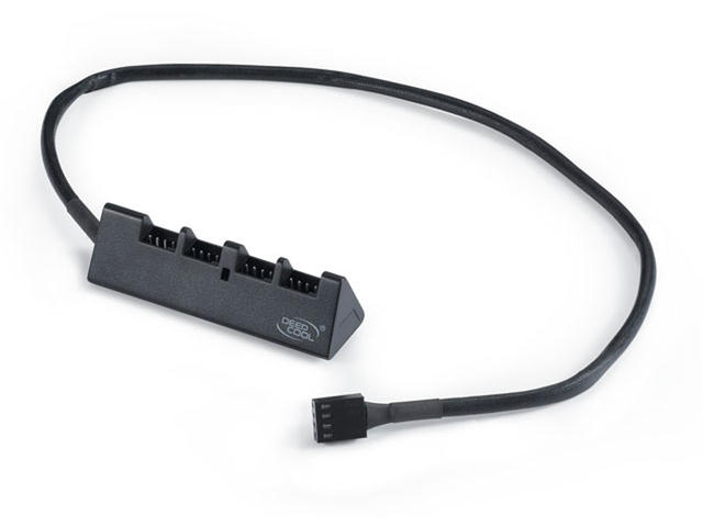 Аксесоари за вентилатори DeepCool Fan HUB 4 fans PWM/3pin