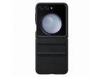 Калъфи Samsung Galaxy Z Flip5 калъф от екокожа, Black