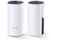 Мрежово оборудване TP-Link Deco P9(2-pack) AC1200 + AV1000 хибрид