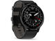 Смарт часовници Garmin Venu 3 Slate безел с Black корпус и кожена каишка