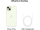 Смартфони Apple iPhone 15 Plus - 6GB RAM / 256GB, Green