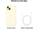 Смартфони Apple iPhone 15 Plus - 6GB RAM / 512GB Yellow