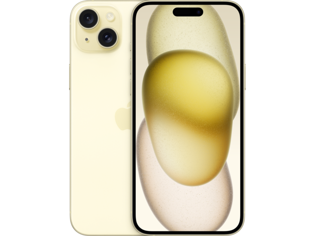Смартфони Apple iPhone 15 Plus - 6GB RAM / 256GB, Yellow
