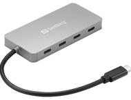 USB Хъб Sandberg USB-C към USB-C хъб