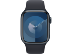 Смарт часовници Apple Watch S9 GPS 41mm Midnight Alu Case w Midnight Sport Band - S/M