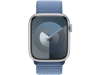 Смарт часовници Apple Watch S9 GPS 45mm Silver Alu Case w Winter Blue Sport Loop