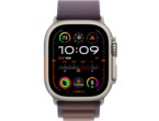Смарт часовници Apple Watch Ultra2 GPS + Cellular, 49mm Titanium Case w Indigo Alpine Loop - Small