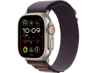Смарт часовници Apple Watch Ultra2 GPS + Cellular, 49mm Titanium Case w Indigo Alpine Loop - Small