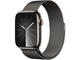 Graphite Stainless Steel Case w Graphite Milanese Loop
