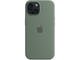 Калъфи Apple iPhone 15 Silicone Case with MagSafe - Cypress