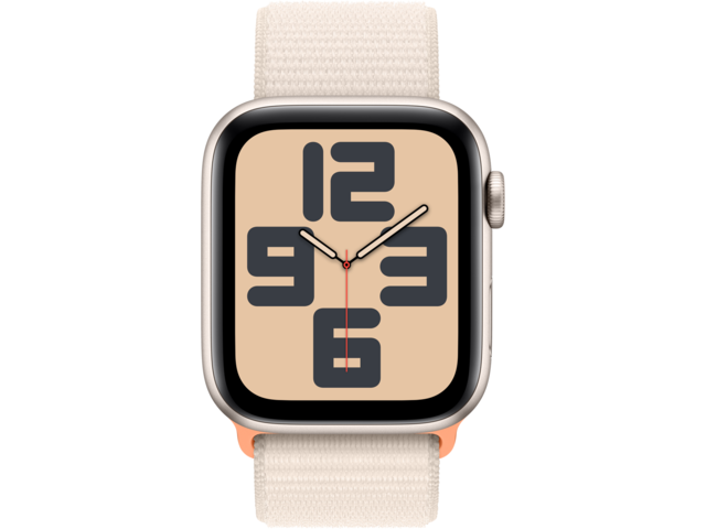 Смарт часовници Apple Watch SE2 v2 Cellular 44mm Starlight Alu Case w Starlight Sport Loop