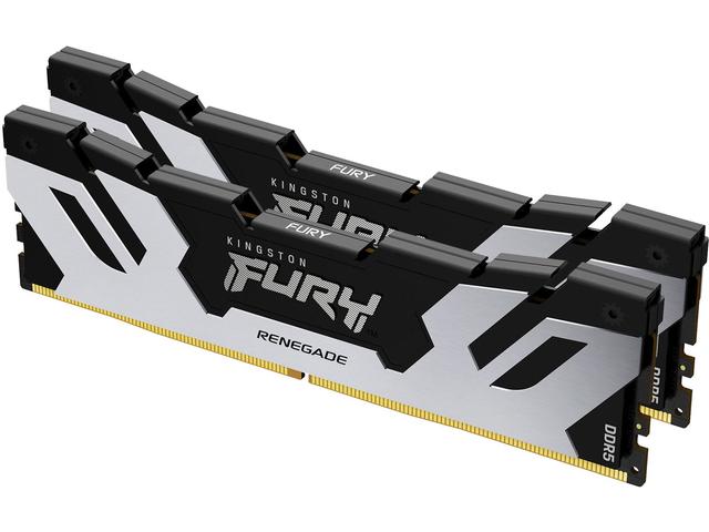 Оперативна памет 96GB (2x48GB) DDR5 6000 MT/s Kingston Fury Renegade Black/Silver