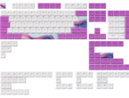 Капачки за клавиатури Dark Project - Candy K PBT - ANSI & ISO