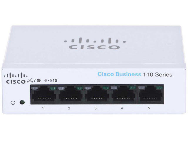 Мрежово оборудване Cisco CBS110-5T-D-EU
