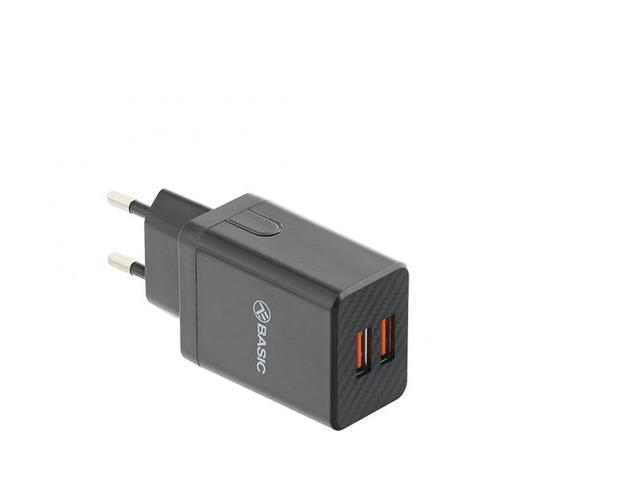 Зарядни устройства Tellur HC204 Dual USB стенно зарядно