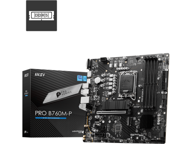 Дънни платки MSI PRO B760M-P