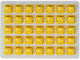Суичове за клавиатури Keychron Gateron Cap Golden Yellow Switch Set 35 броя