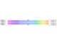 Кабели за компоненти 1stPlayer Extension Modding Cable PCIe 6+2PIN Addressable RGB White