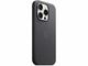 Калъфи Apple iPhone 15 Pro FineWoven Case with MagSafe - Black