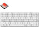 Клавиатури Keychron K3 Pro White QMK/VIA Gateron Low Profile Red Switch, White Backlight