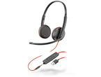Слушалки Plantronics Blackwire C3225, USB-A