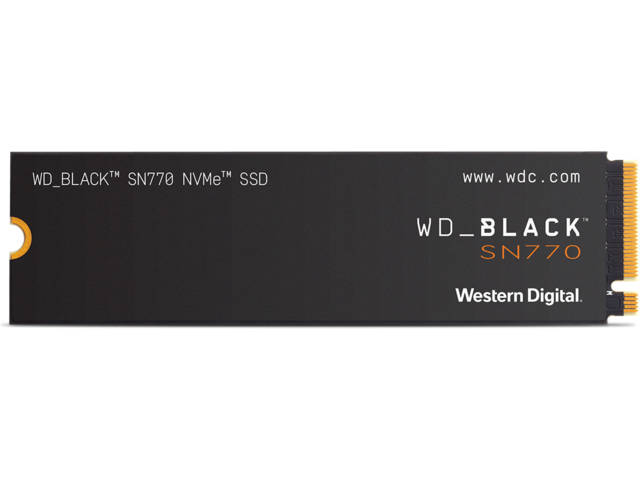 SSD 250GB WD Black SN770 NVMe SSD