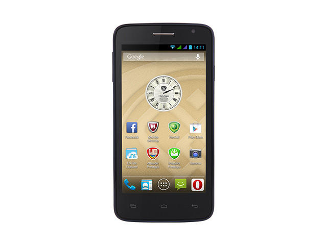 Смартфони Prestigio MultiPhone 3501 DUO 4GB, син цвят
