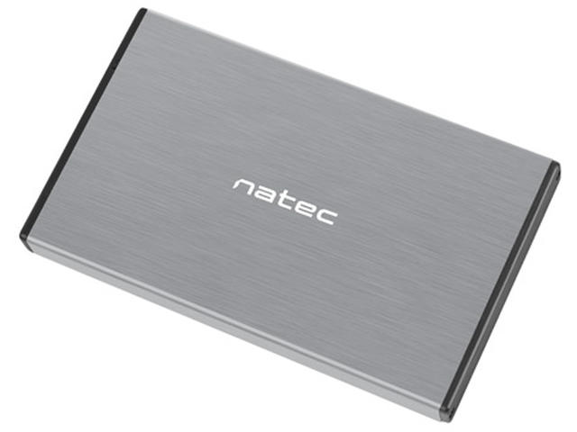 Кутии за дискове Natec Rhino Go 2.5" HDD/SSD Encloser Grey