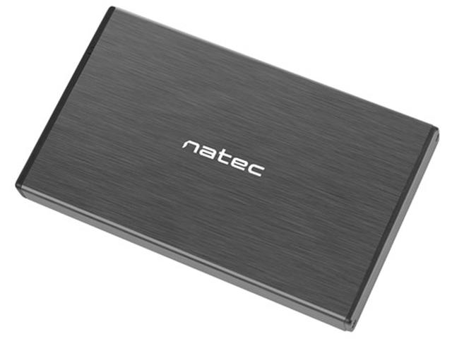 Кутии за дискове Natec Rhino Go 2.5" HDD/SSD Encloser Black
