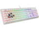 Клавиатури Genesis Thor 303 White US Layout Brown Switch, с нарушена опаковка и лека драскотина по корпуса