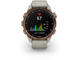Смарт часовници Garmin Descent Mk3i - 43мм Bronze PVD титан с French grey силиконова каишка